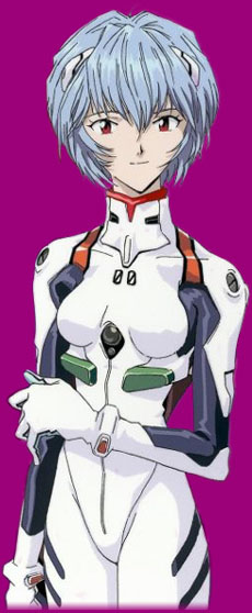 No, Rei isn't mine. She's just 
here to guard my artwork.